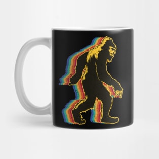 Retro Bigfoot vintage Fun and Nostalgic Sasquatch Mug